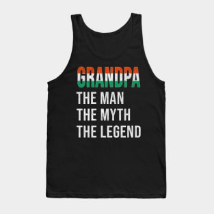 Grand Father Hungarian Grandpa The Man The Myth The Legend - Gift for Hungarian Dad With Roots From  Hungary Tank Top